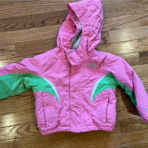 Girls The Northface winter coat